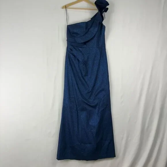 Teri Jon One-Shoulder Gown - Picture 1 of 4